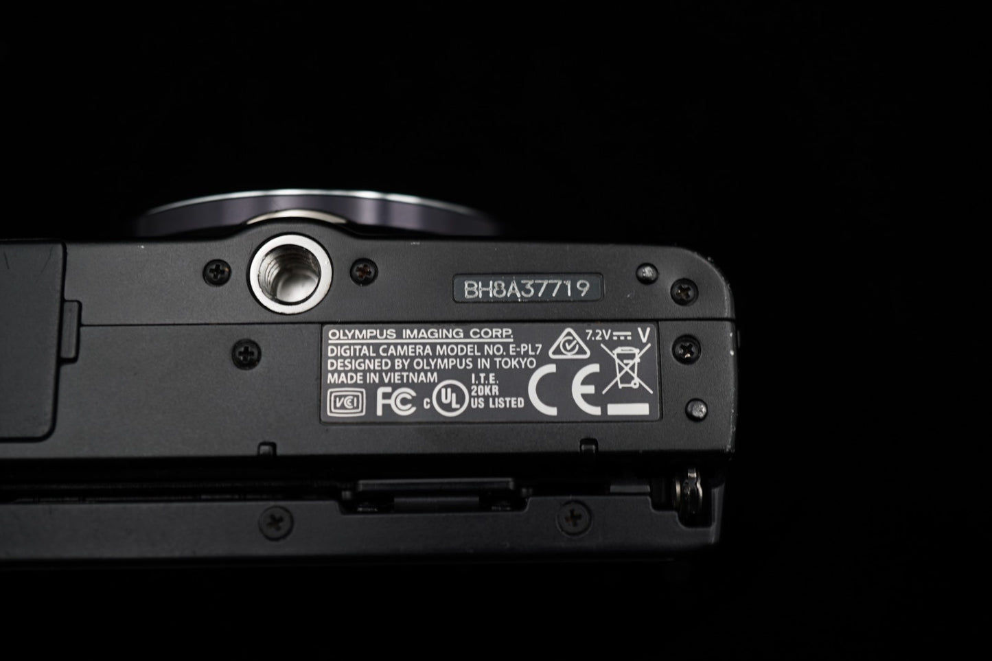 [US Duty Paid] Olympus PEN E-PL7 Digital Camera Black with Lens 9574