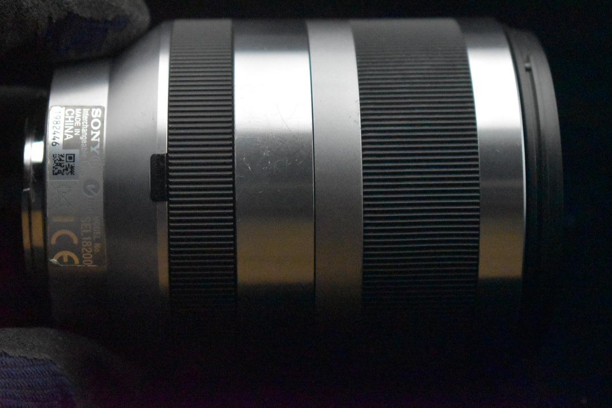 [US Duty Paid] Sony E 18-200mm f/3.5-6.3 OSS silver Lens E Mount SEL18200 9073