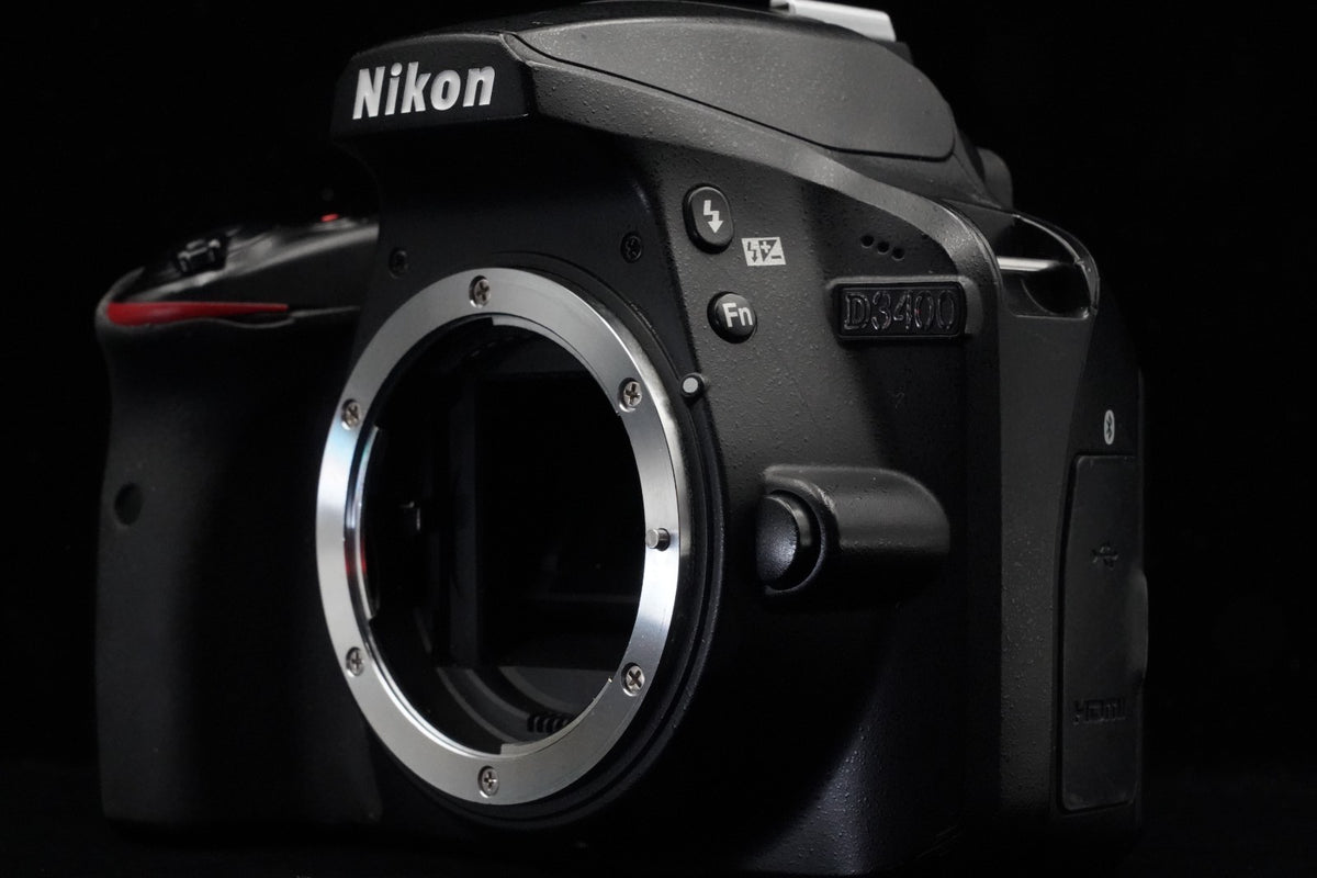 Nikon D3400 Black 24.2 MP DSLR Camera with 18-55mm Lens US STOCK