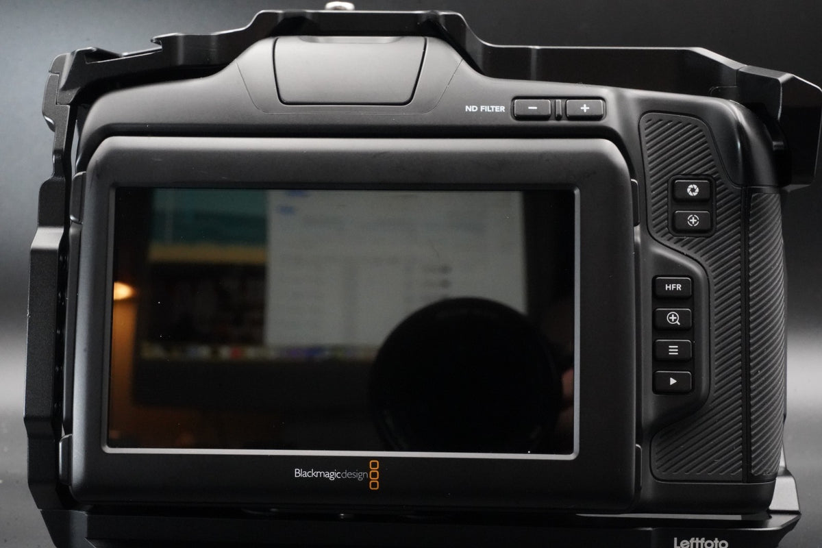 Canon EF Mount Blackmagic Cinema Camera 6K CINECAM60KLFL #11036