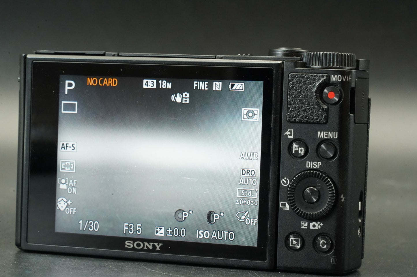 Sony Cyber-shot DSC-HX99 18.1MP Digital Camera Black US DUTY PAID 11681