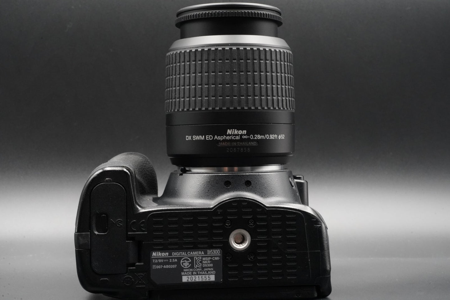 Nikon D5300 24.2 MP DSLR Digital Video Camera with Lens US Duty Paid 10523