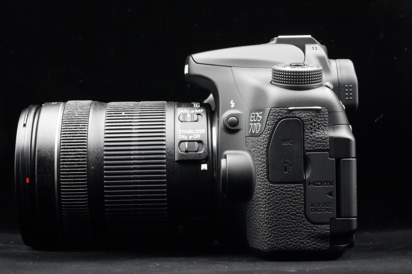 Canon EOS 70D DSLR Digital SLR Video Camera with Lens US Duty Paid #10171