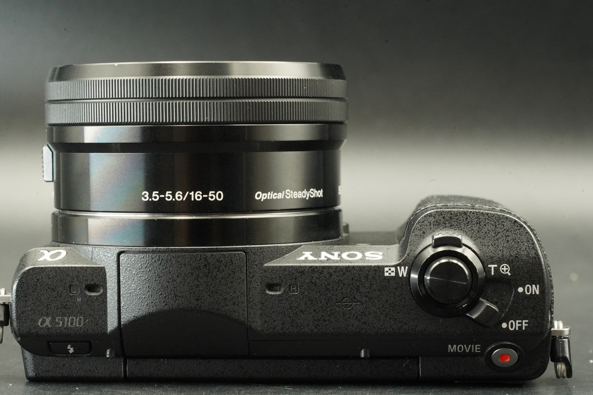 Sony Alpha a5100 Digital Camera with Lens Black -31821 cut- US STOCK #11998