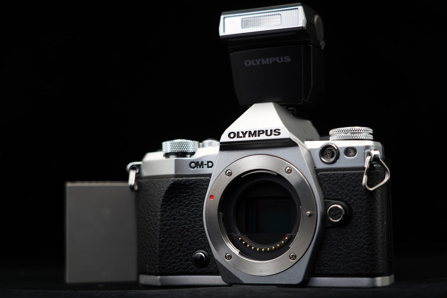 Olympus OM-D E-M5 Mark II 16.1MP Digital Camera Silver US Duty Paid 10286