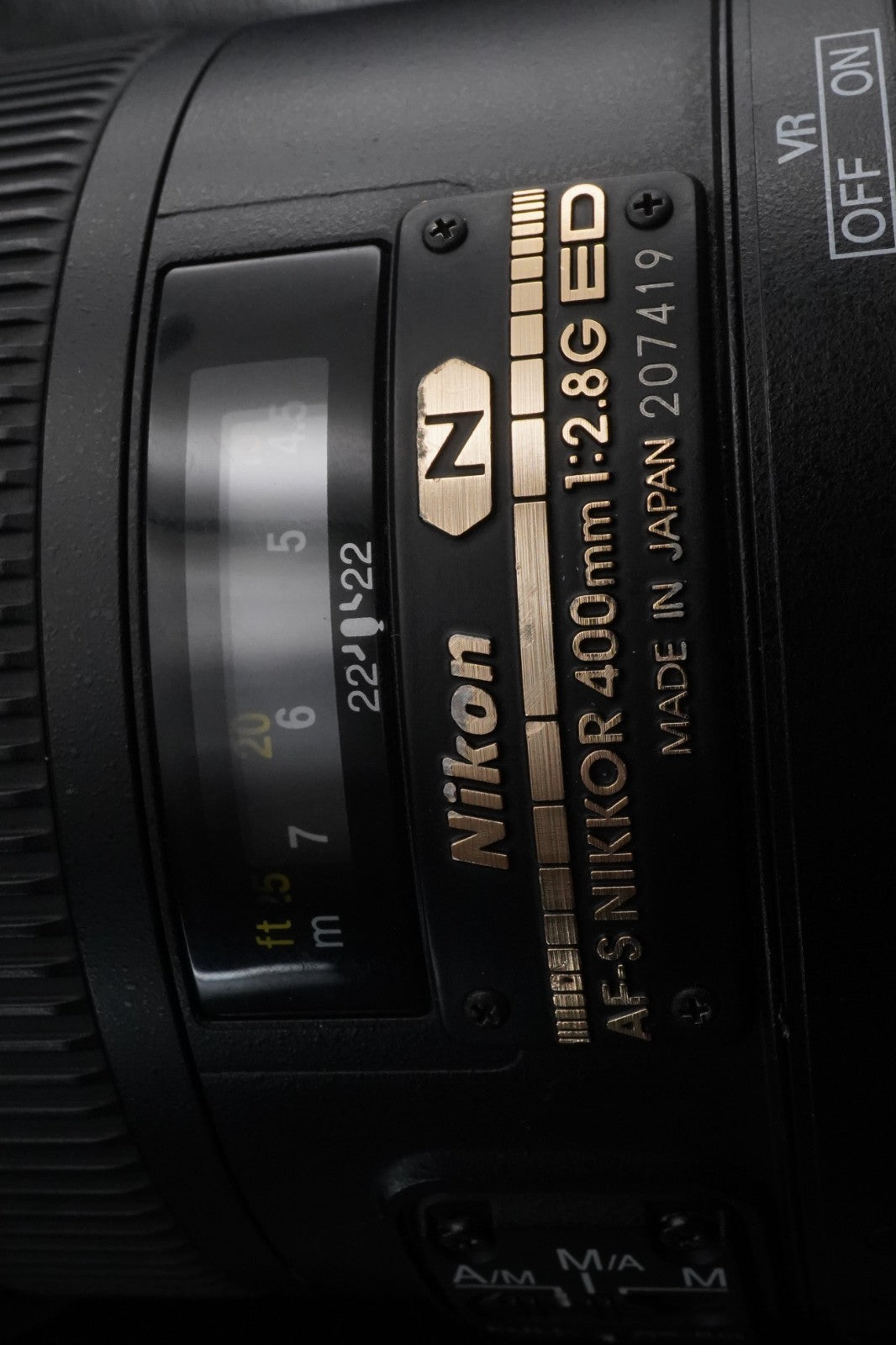 Nikon Nikkor AF-S 400mm F2.8 G ED VR Lens JAPAN US STOCK #11174