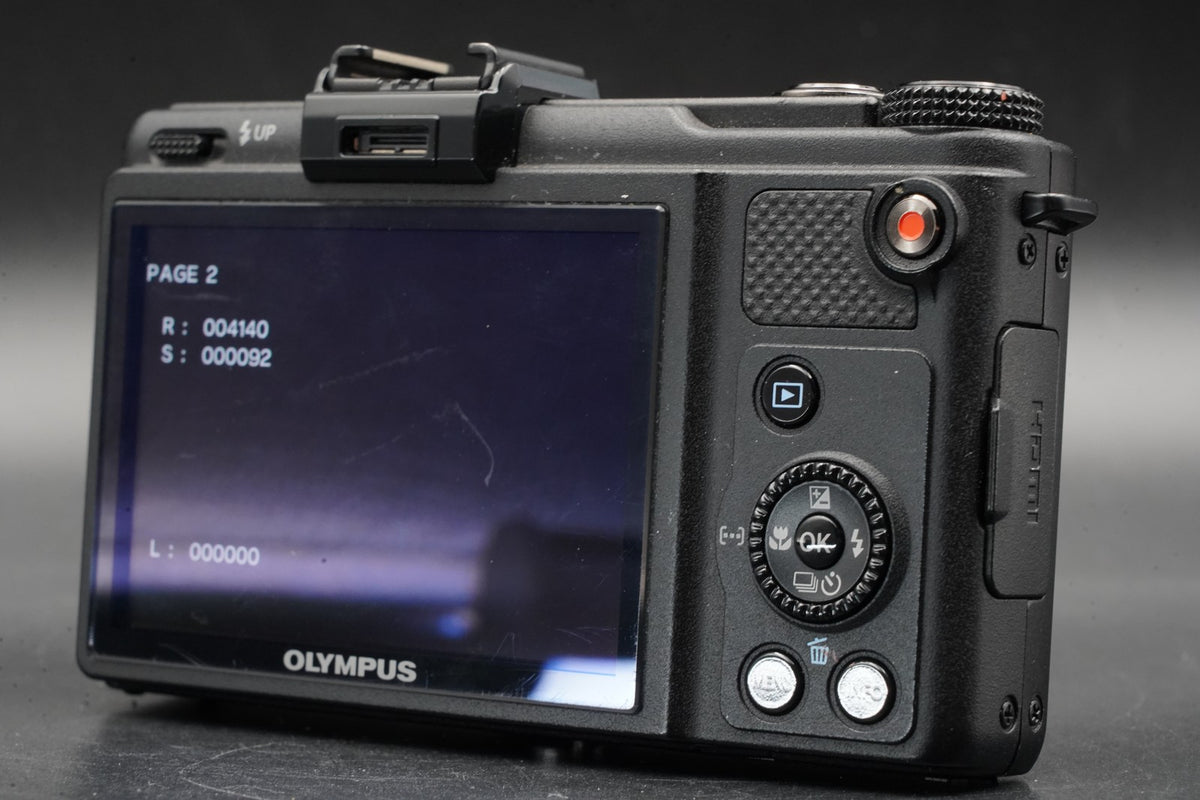 Olympus XZ-1 Point and Shoot Digital Camera Black US STOCK #11176