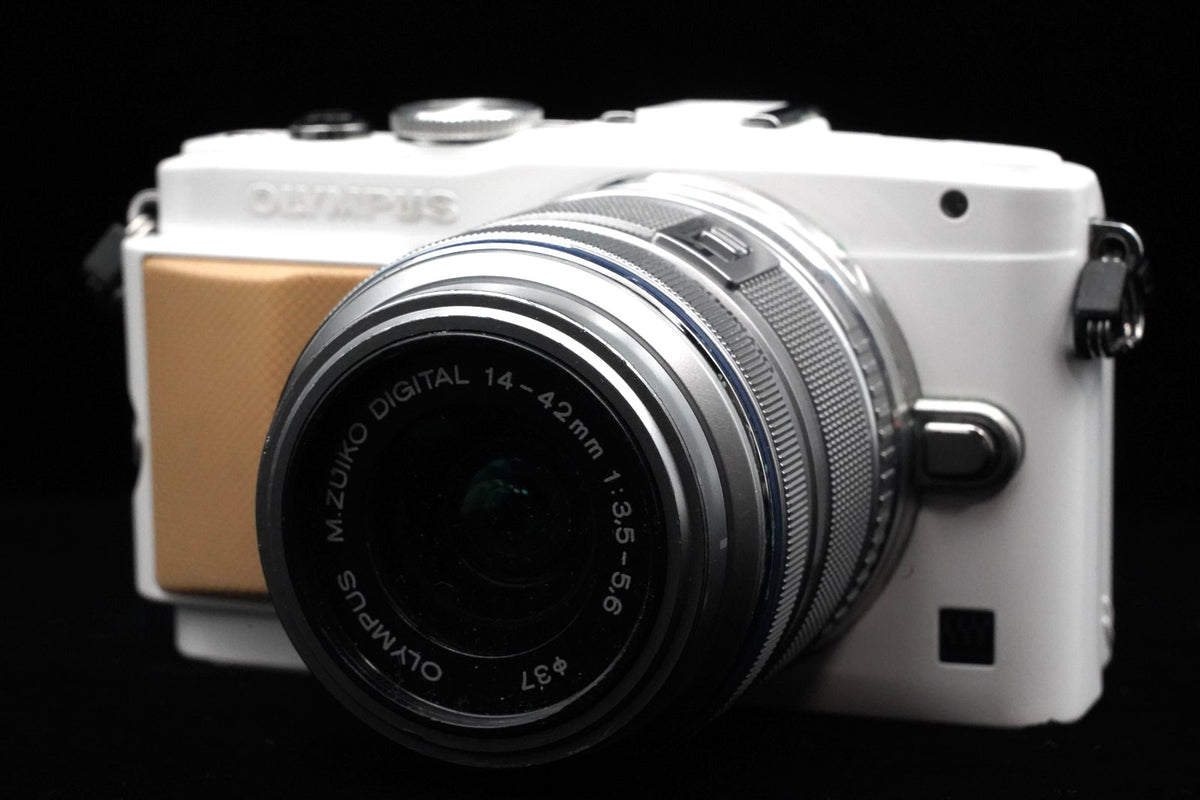 Olympus Pen Lite E-PL5 White Mirrorless Digital Camera US STOCK #10244