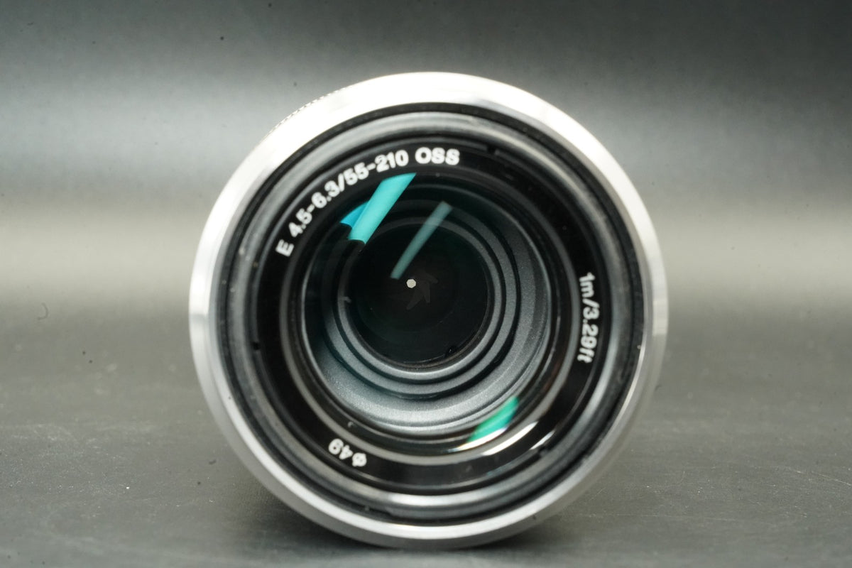 Sony a5100 Digital Camera White with 14-42mm + 55-210mm Lens -34090 cuts- #12365