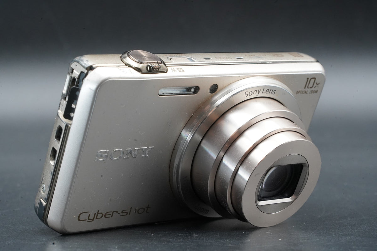 Sony Cyber-Shot DSC-WX220 Silver 18.2 MP Digital Camera English OK #11400