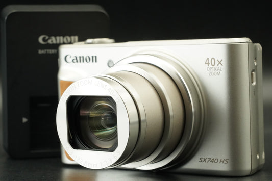 Canon PowerShot SX740 HS 20.3MP Digital Camera Silver #12108