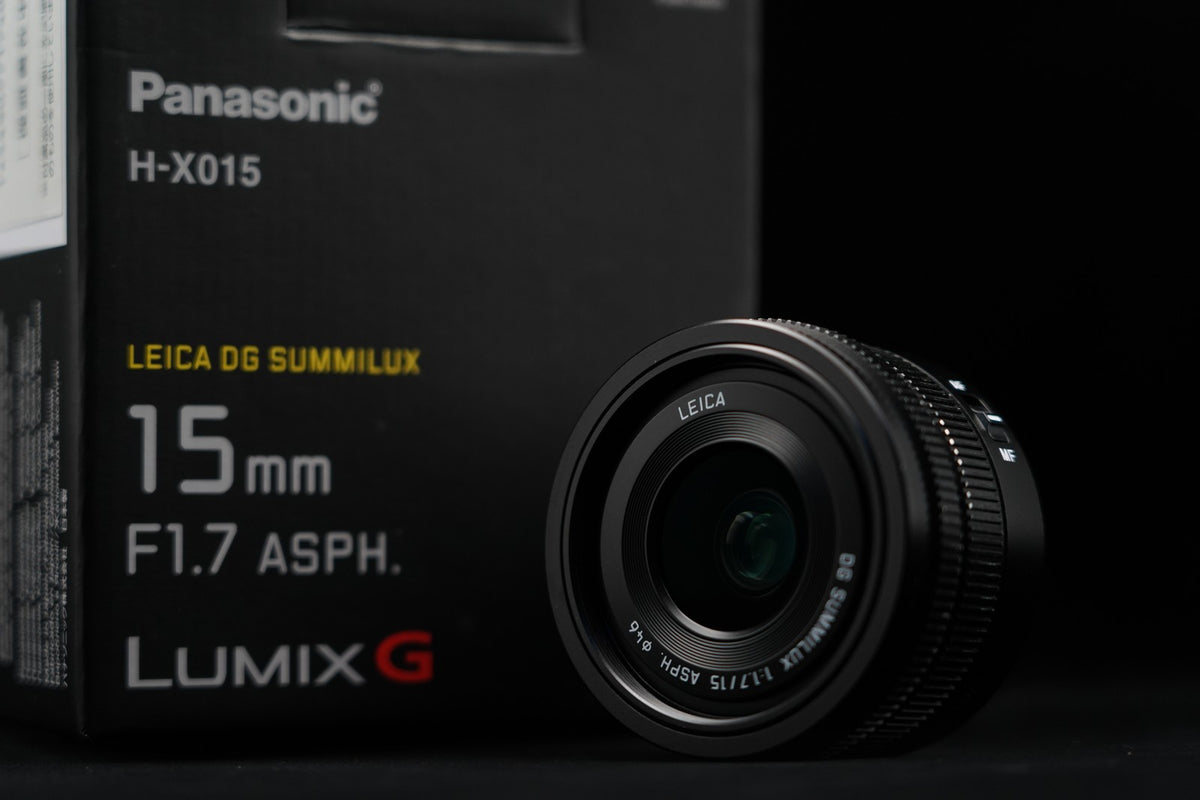 Panasonic LEICA DG SUMMILUX 15mm F/1.7 ASPH H-X015  Lens US STOCK #10182