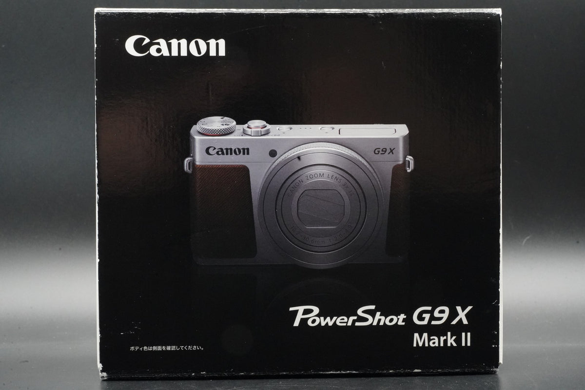 Canon Powershot G9X Mark II 20.1MP Silver Digital Camera US STOCK #11073