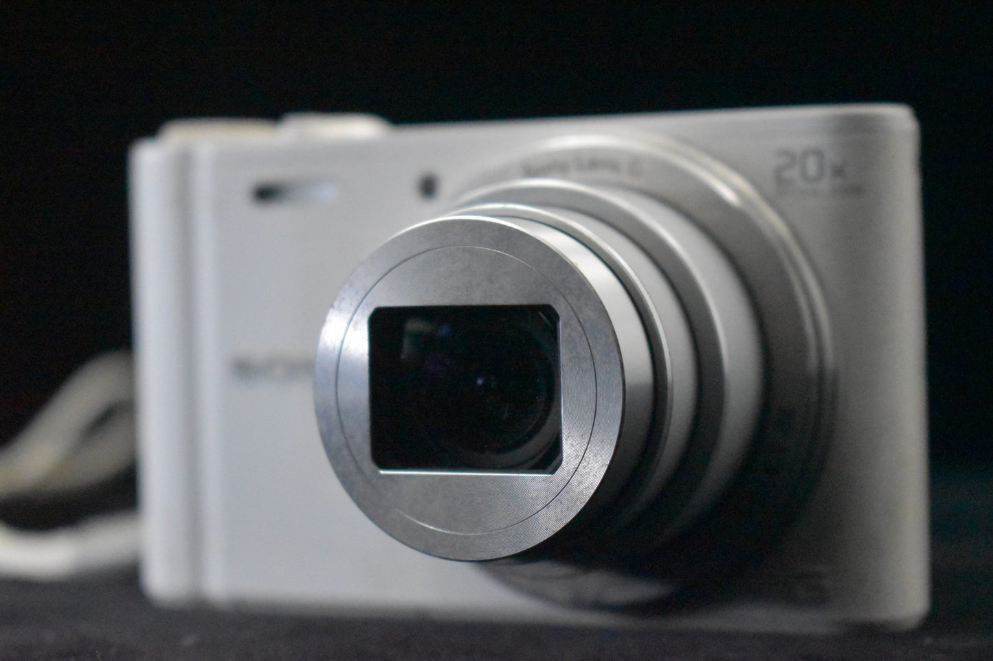 [US Duty Paid] Sony Cyber-shot DSC-WX350 Compact Digital Camera White 8955