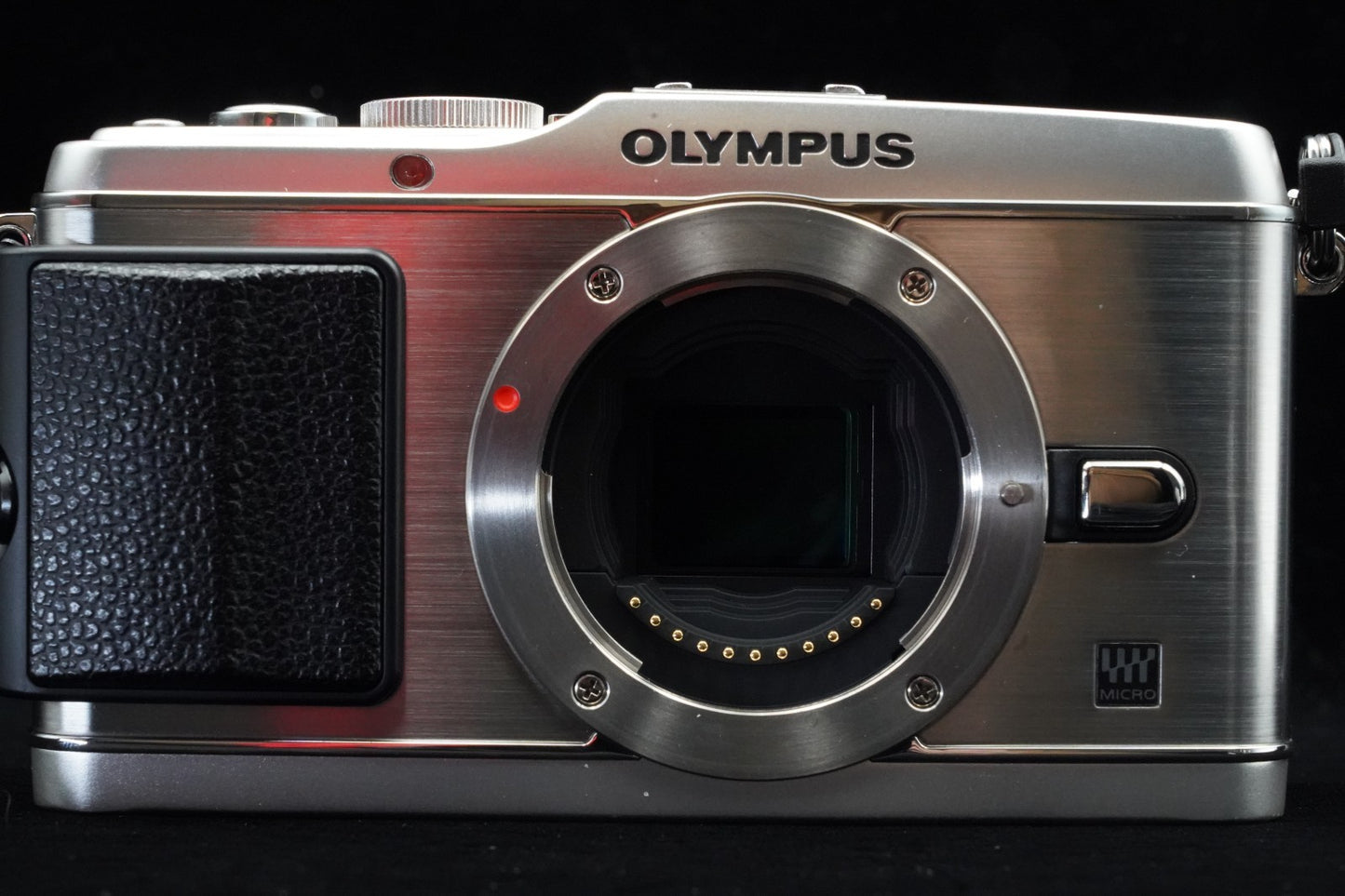 [US Duty Paid] Olympus PEN E-P3 Digital Camera Silver From Japan 9490