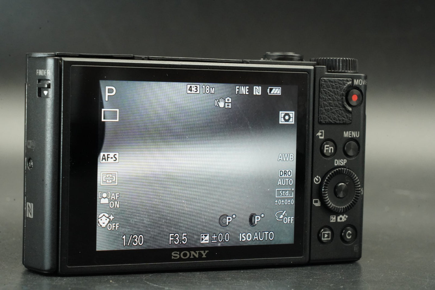 Sony Cyber-shot DSC-HX99 18.1MP Digital Camera Black US DUTY PAID 11681