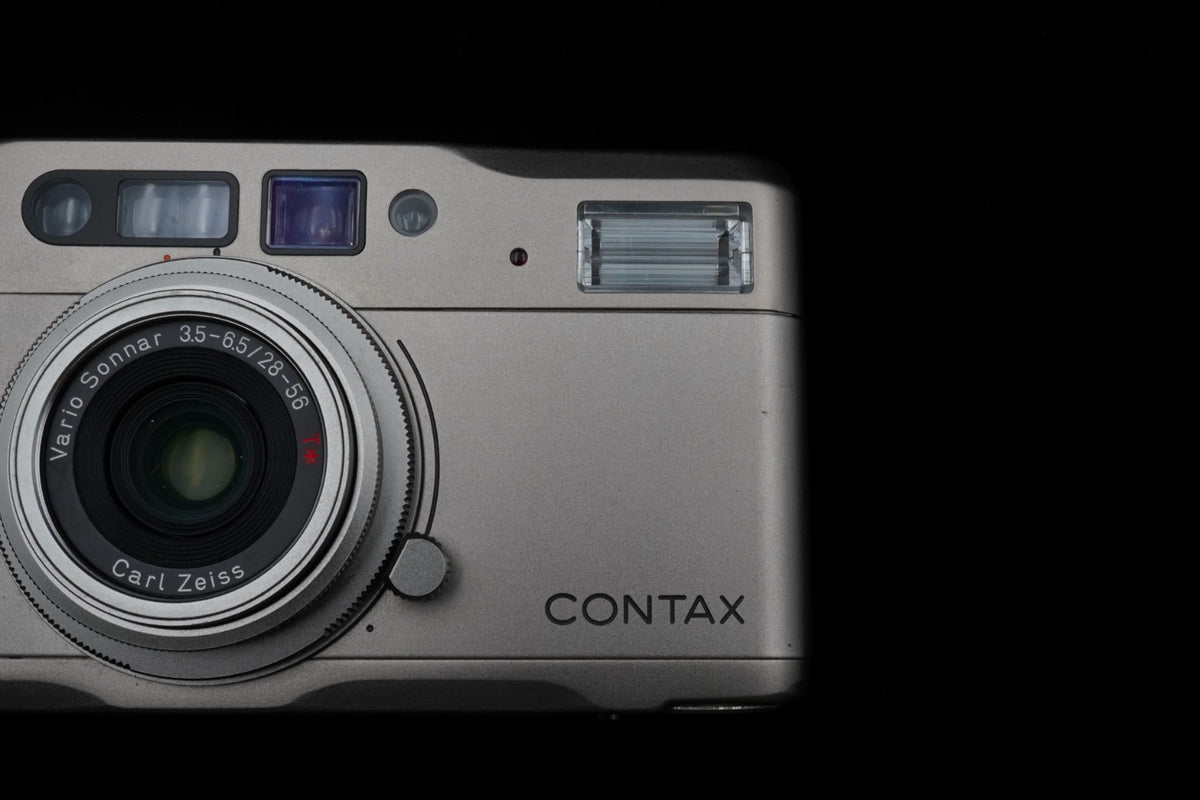 Contax TVS Point & Shoot 35mm Film Vintage Camera [] Tested! US STOCK #9635