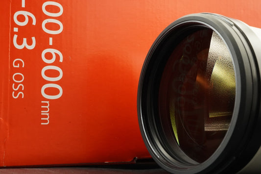 Sony FE 200–600mm f/5.6–6.3 G OSS SEL200600G #11895 #11855