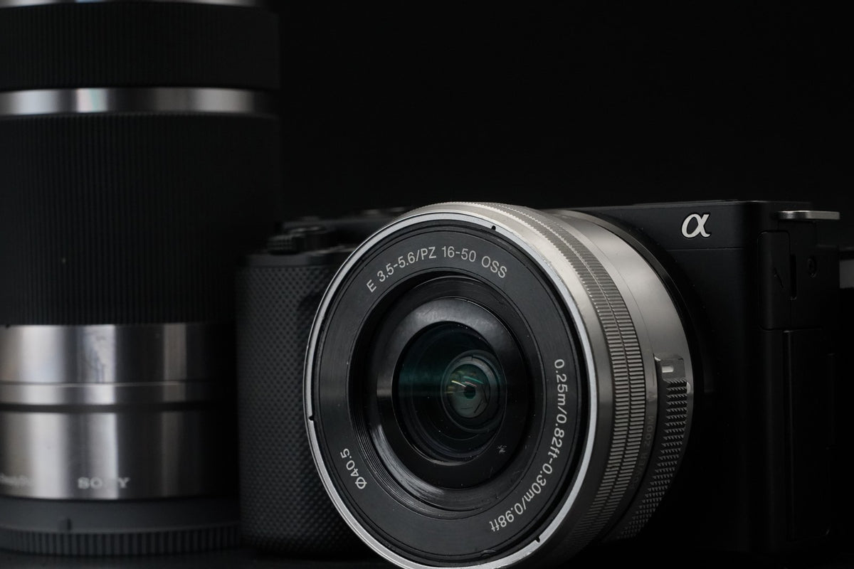 Sony Alpha ZV-E10 Mirrorless Vlog Camera with 2 Lenses Black #10625
