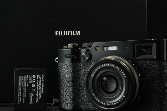 Fujifilm Fuji X100V Compact Digital Video Camera Black [] US STOCK #11657