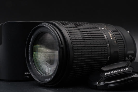 Nikon AF-P NIKKOR 70-300ｍｍ f4.5-5.6 E ED VR Zoom Lens US DUTY PAID 10709