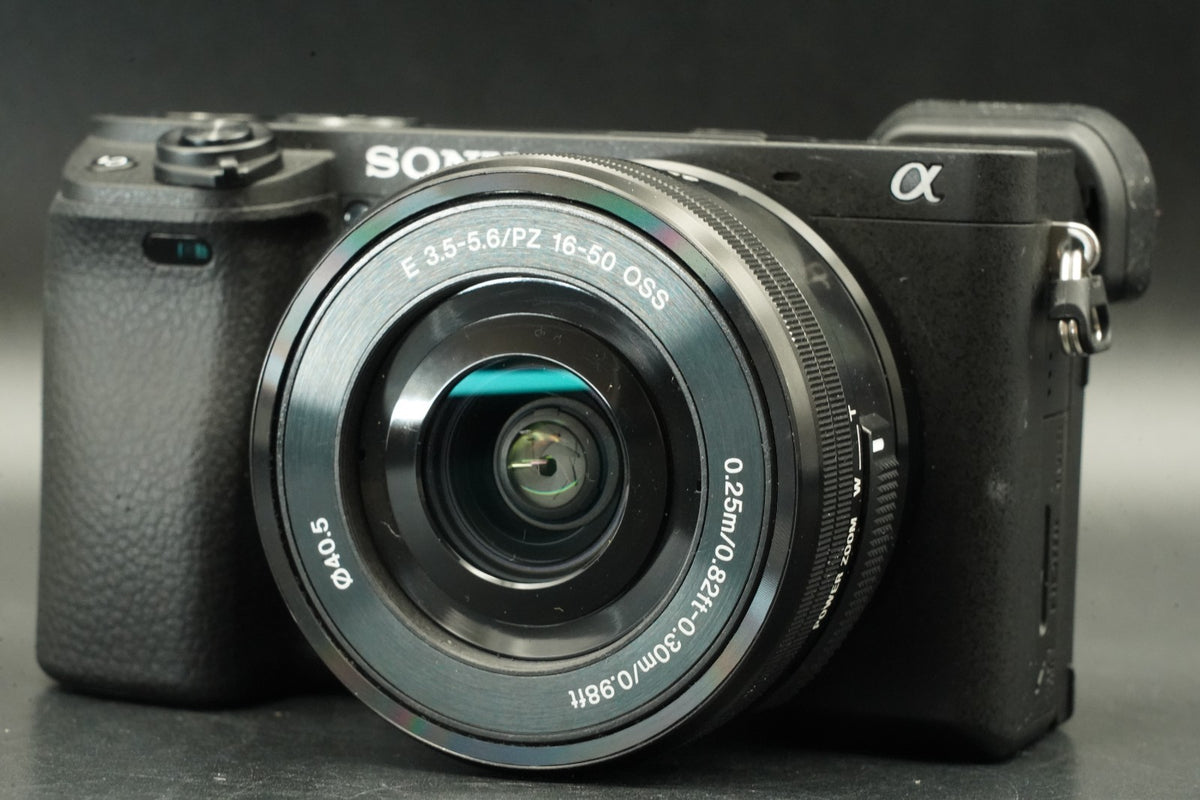 Sony A6400 Digital Camera Black w/ 16-50mm Lens -486 cuts- #12528