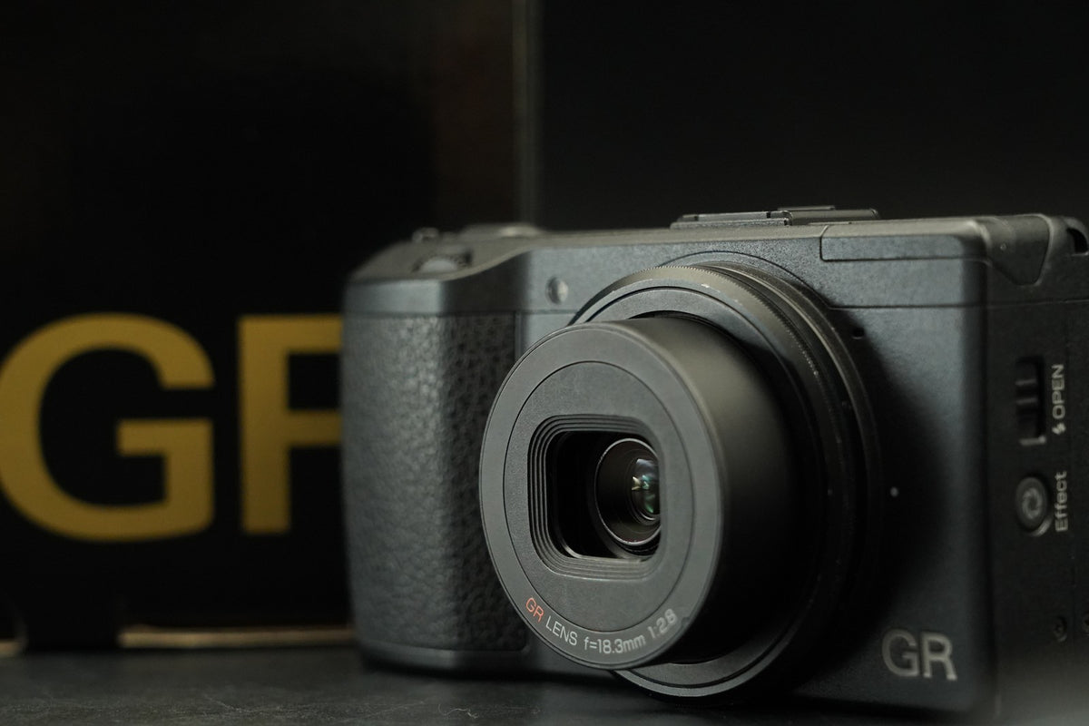 RICOH GR 16.2MP Digital Compact Camera Black JAPAN #12242
