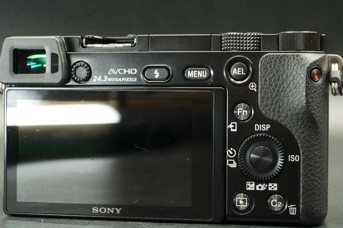 Sony a6000 Digital Camera Black w/ 16-50 + 55-210mm Lens US STOCK #12205
