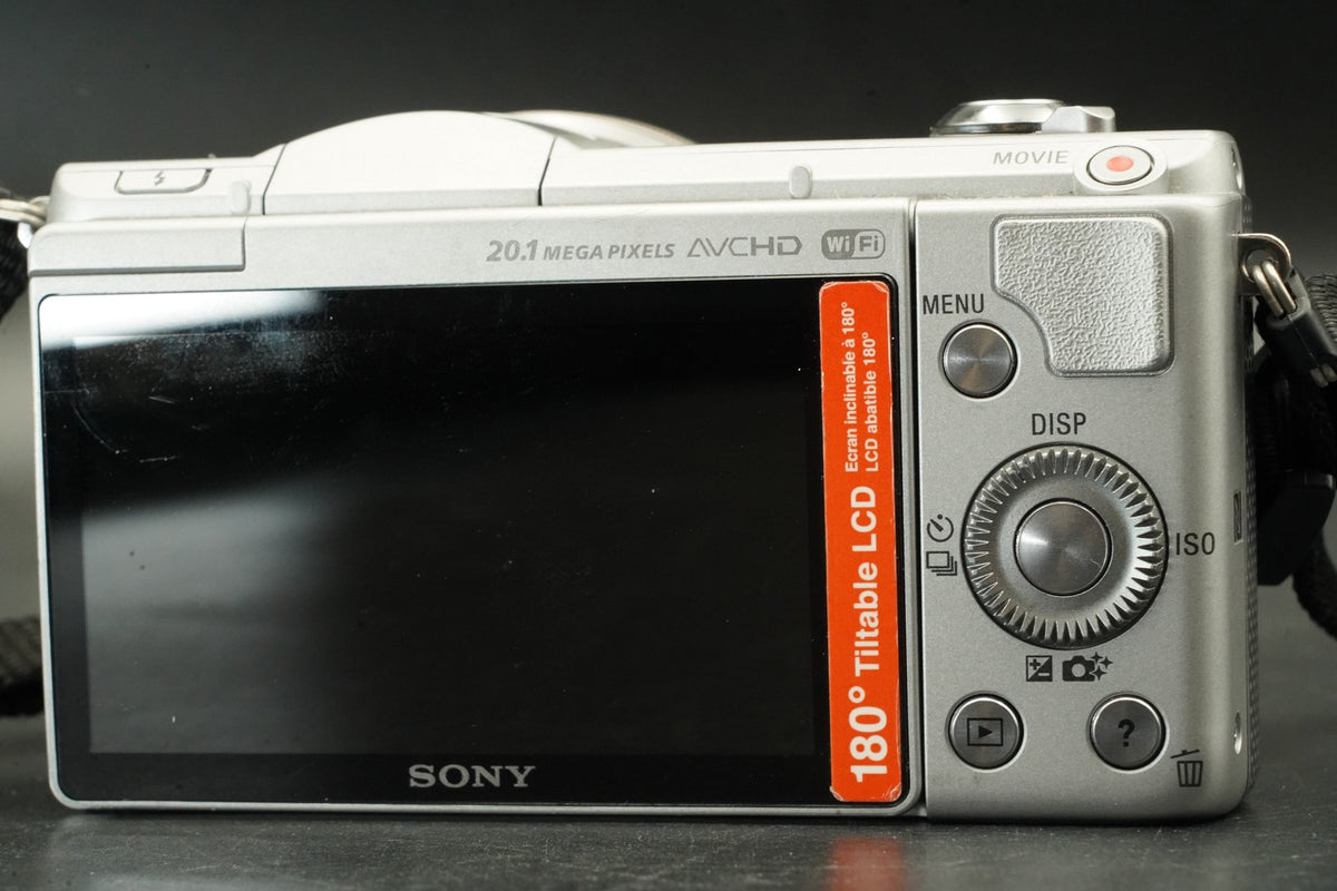 Sony a5000 Digital Camera Silver w/ 16-50 + 55-210mm -1277 cut US STOCK #12029