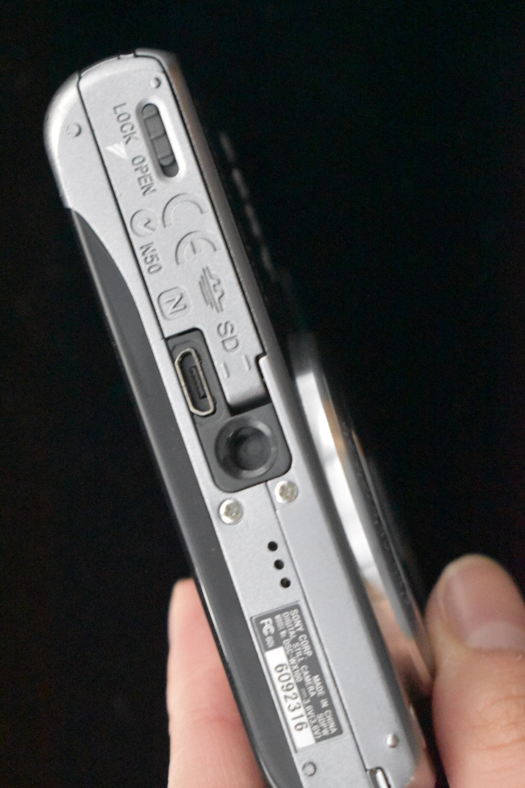 Sony Cyber Shot DSC-WX100 Silver Compact Digital Camera [] US STOCK #7185