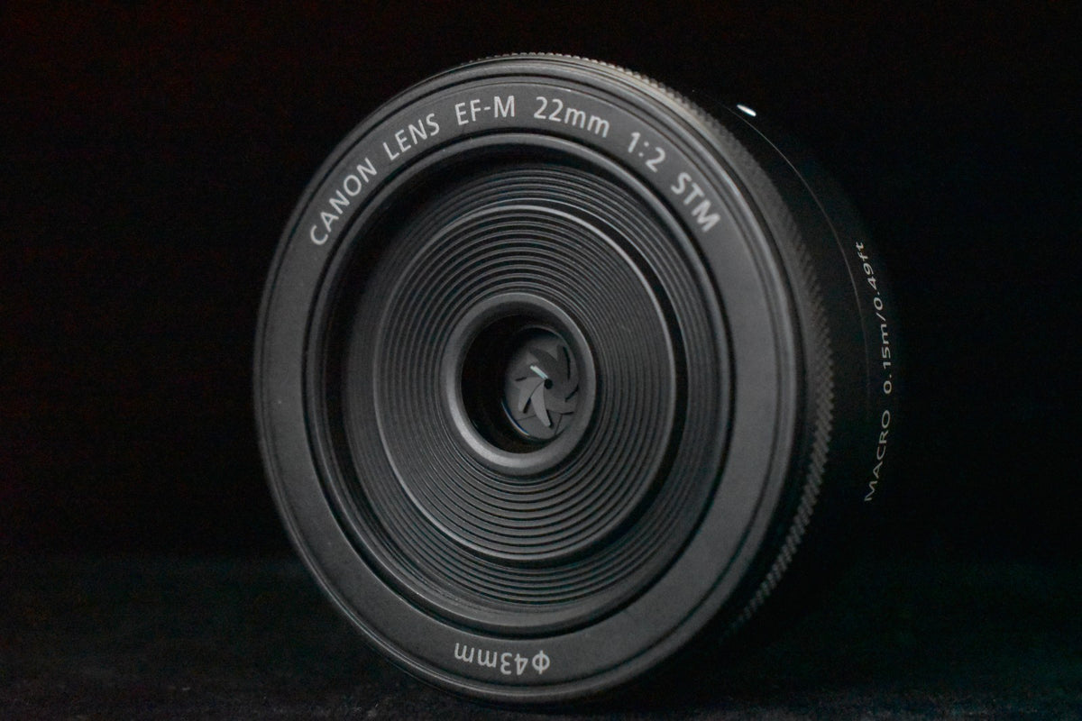 Canon EF-M 22mm f/2 STM Lens for EOS M EF-M Mount Black #11952 #12070