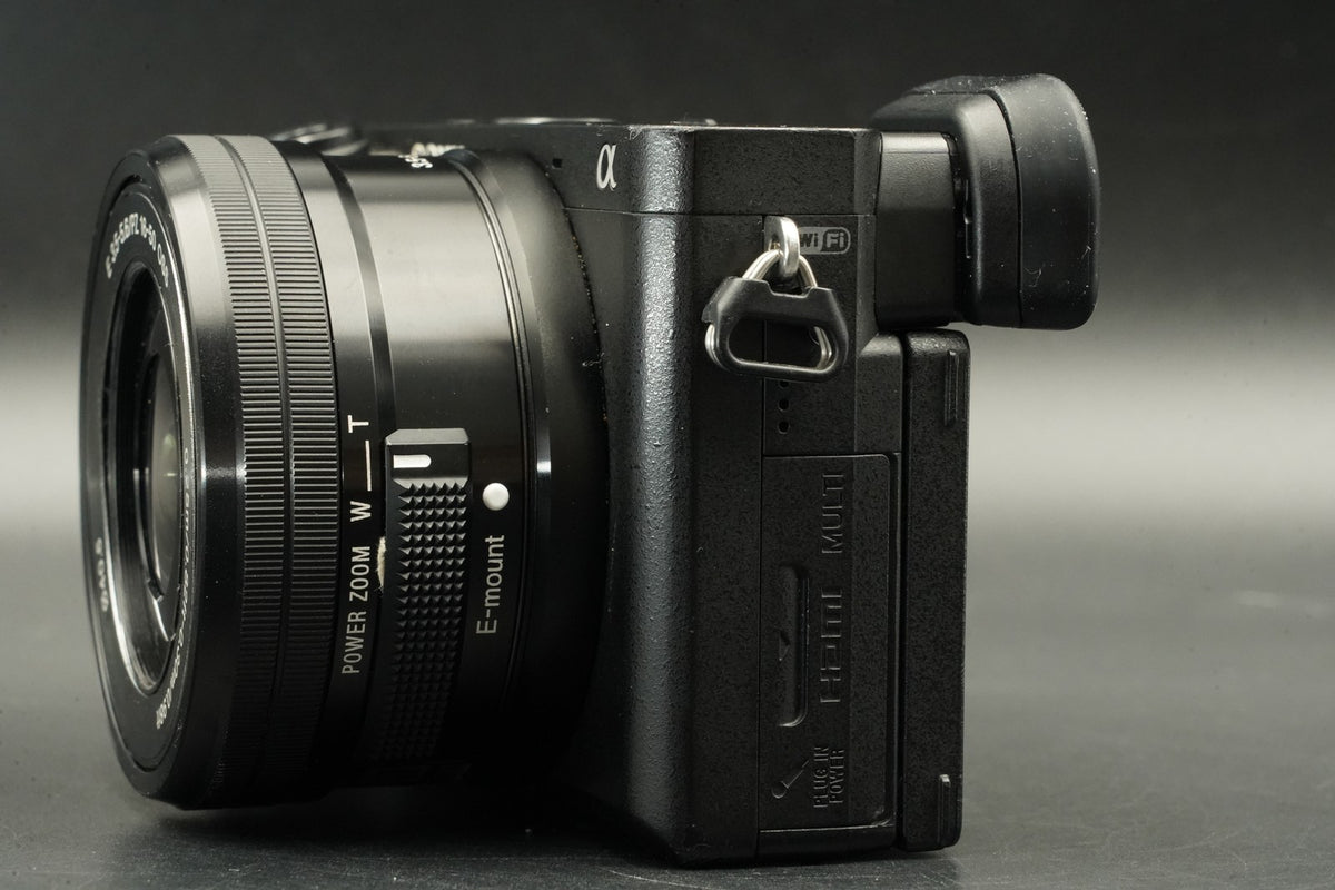 Sony A6400 Mirrorless Digital Camera with 2 Lenses Black -4741 cuts- #12194