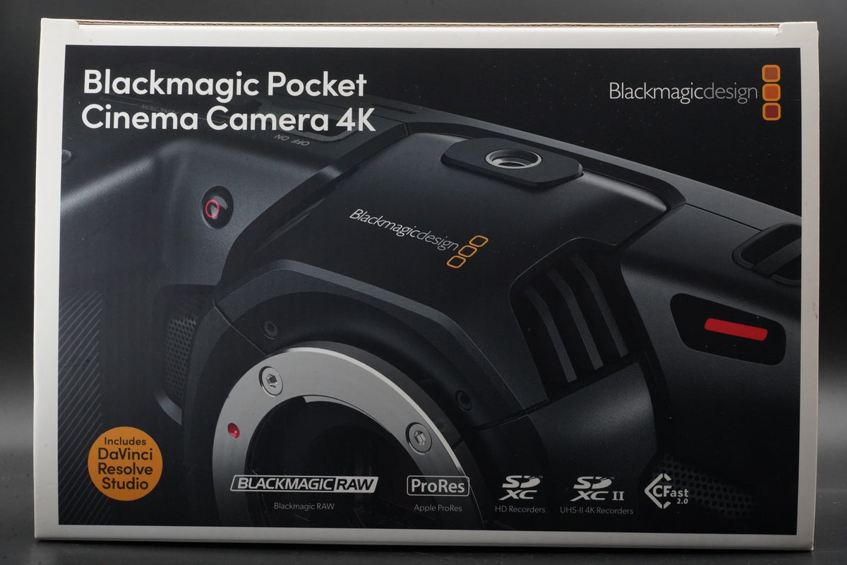 Blackmagic Design Pocket Cinema Camera 4K Camcorder BMPCC (M4/3 Mount) #11011