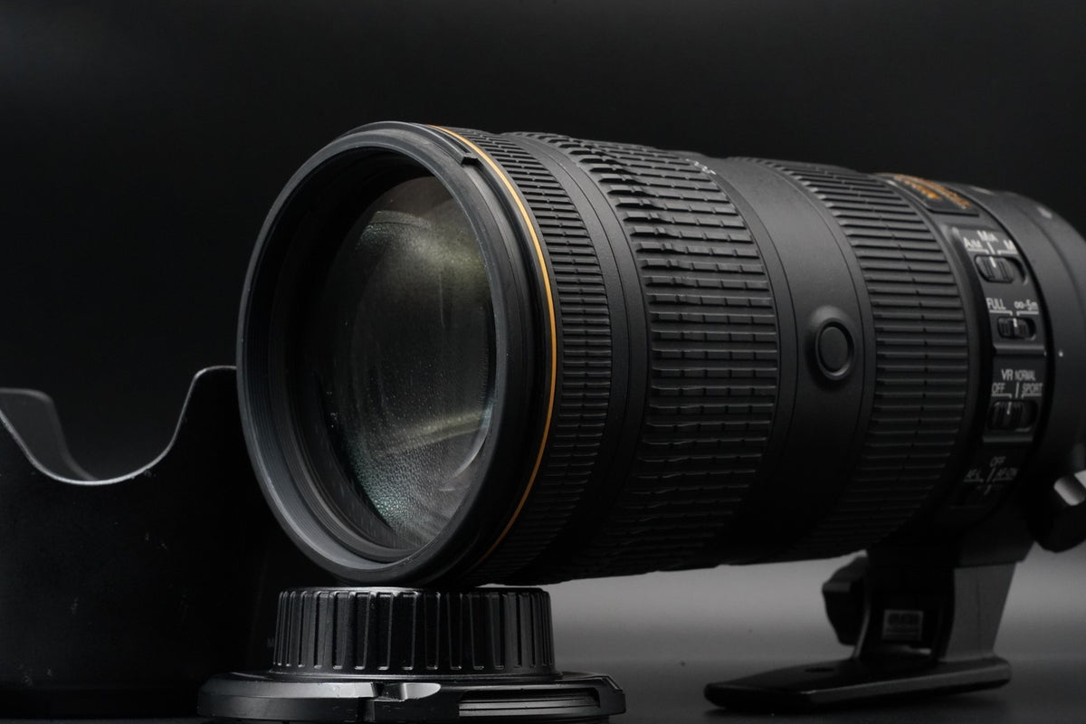 Nikon AF-S NIKKOR 70-200mm f/2.8E obiettivo FL ED VR JAPAN 10466 US STOCK #10723