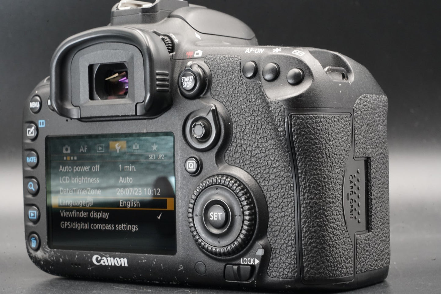 Canon EOS 7D Mark II DSLR Digital SLR Video Camera Used US STOCK #11407