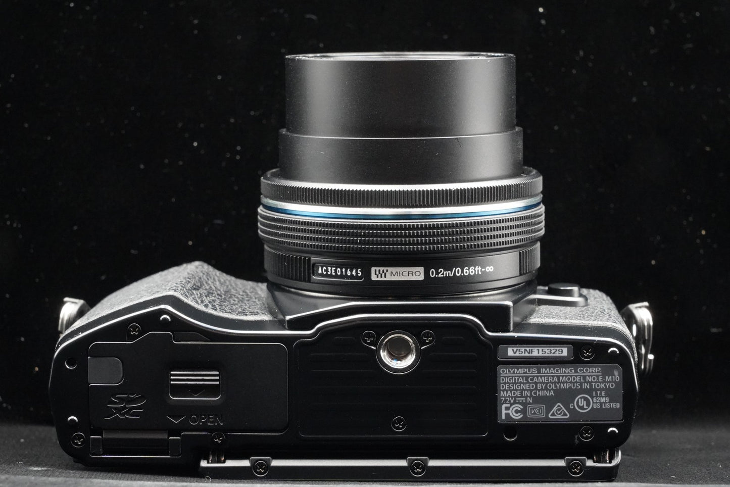 Olympus OM-D E-M10 16.1MP Digital SLR Camera Black Japan US Duty Paid 10291