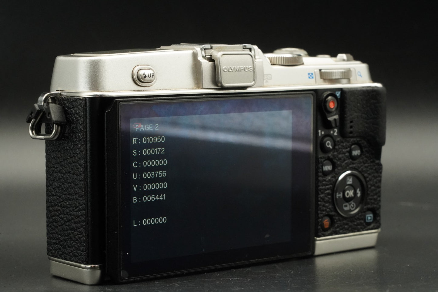 Olympus PEN E-P5 Silver Body Wifi Digital Camera Japan US Duty Paid 11614