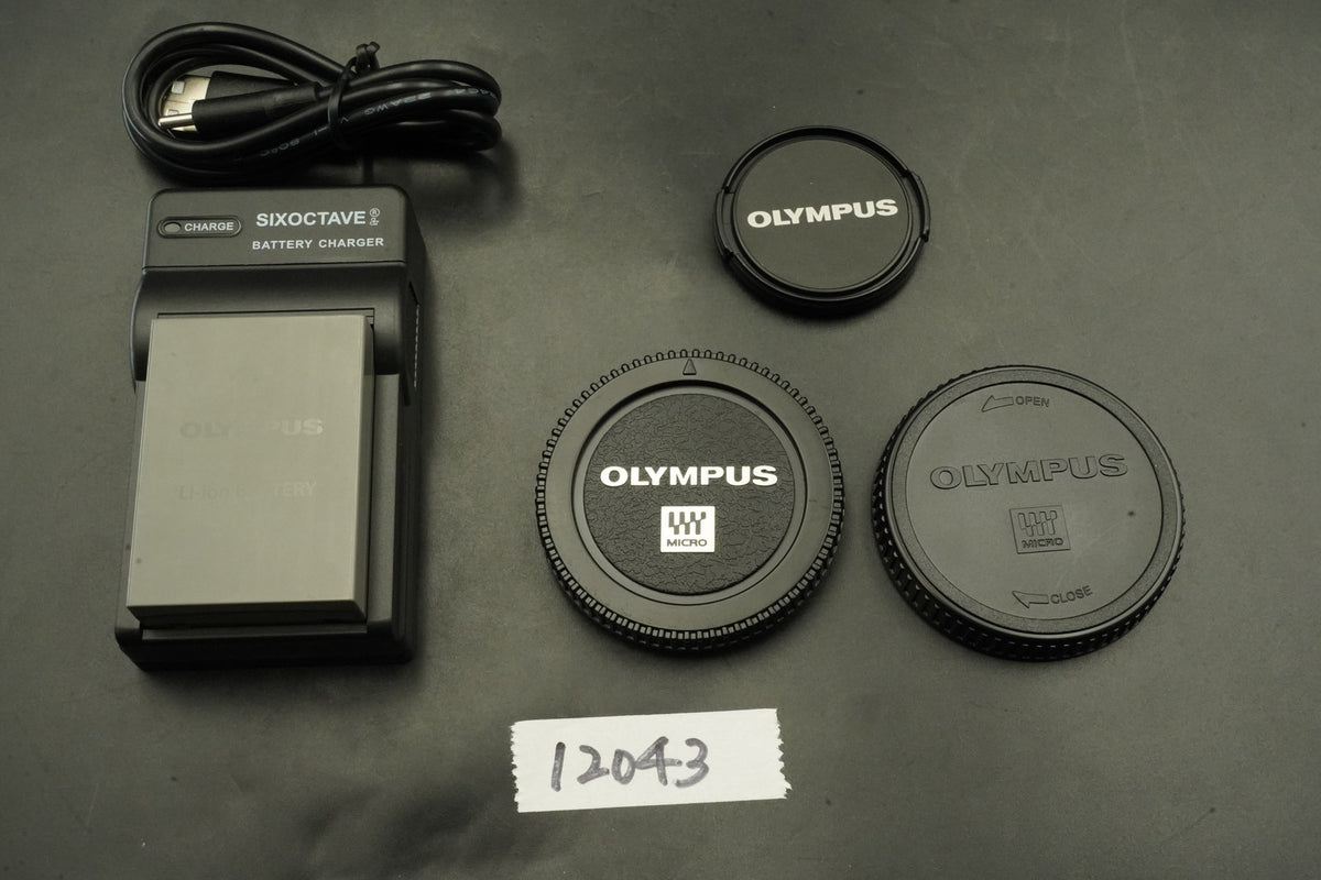 Olympus OM-D E-M5 Digital Camera with 14-42mm + 40-150mm Lens Silver #12043