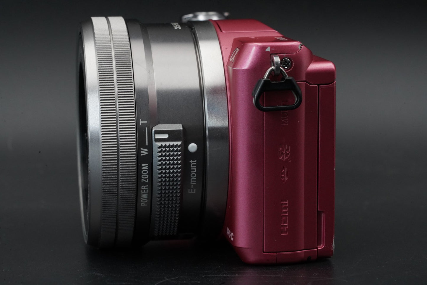 Sony Alpha a5000 Mirrorless Digital Camera with 2 Lens Pink 10738