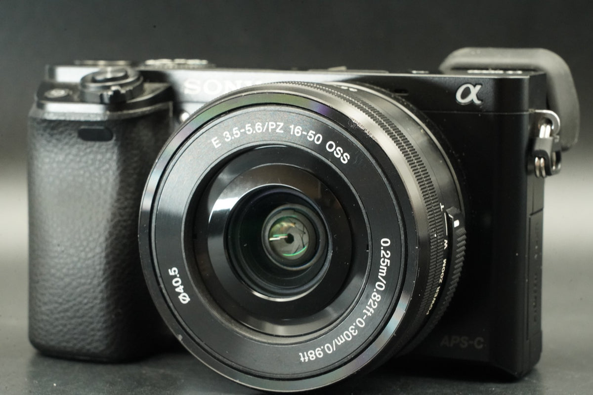 Sony a6000 Digital Mirrorless Camera Black w/ 16-50mm Lens -6746 cut- #12532