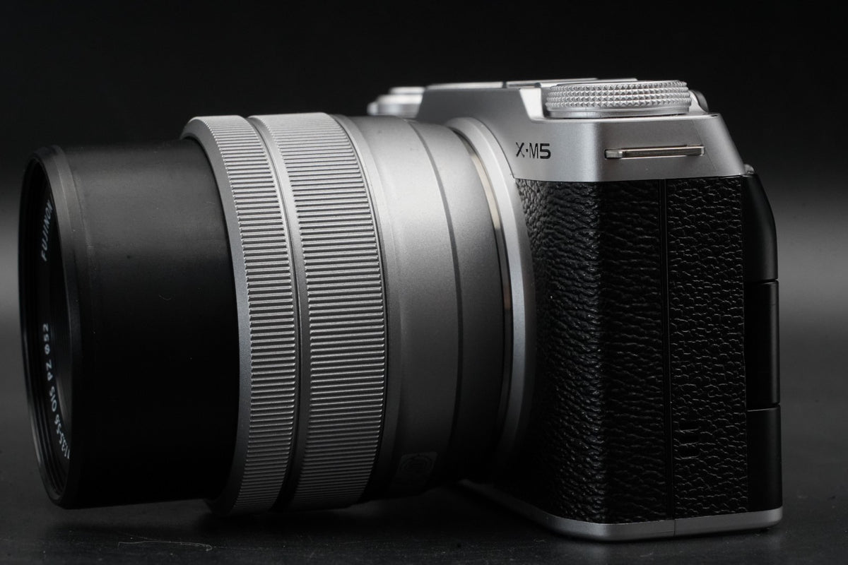 Fujifilm X-M5 Camera Silver w/ XC 15-45mm -1162 cuts- #11375