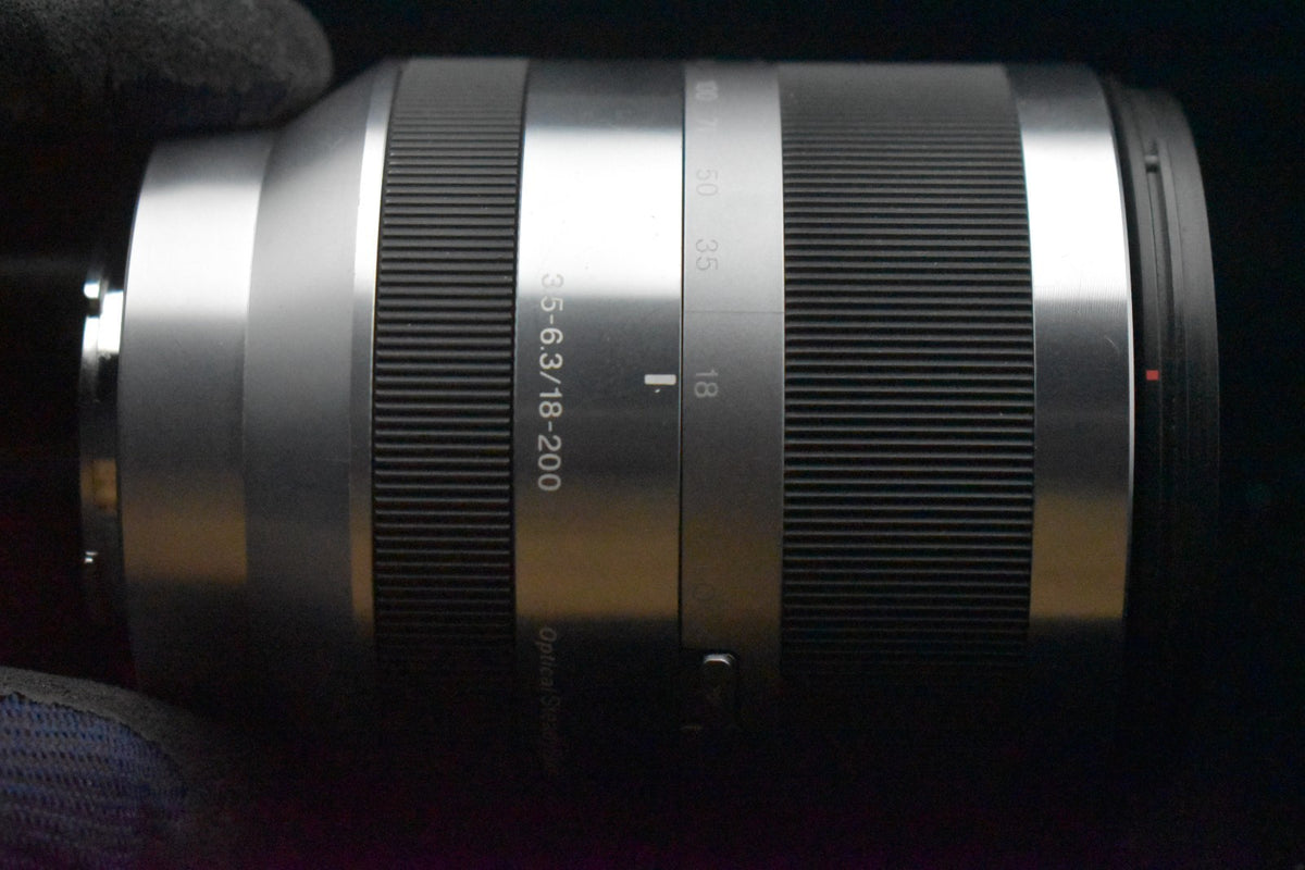 [US Duty Paid] Sony E 18-200mm f/3.5-6.3 OSS silver Lens E Mount SEL18200 9073