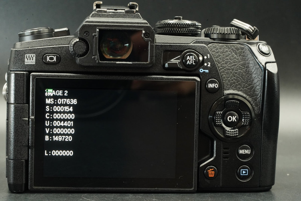 Olympus OM-D E-M1 Mark II fotocamera digitale corpo nero #11753