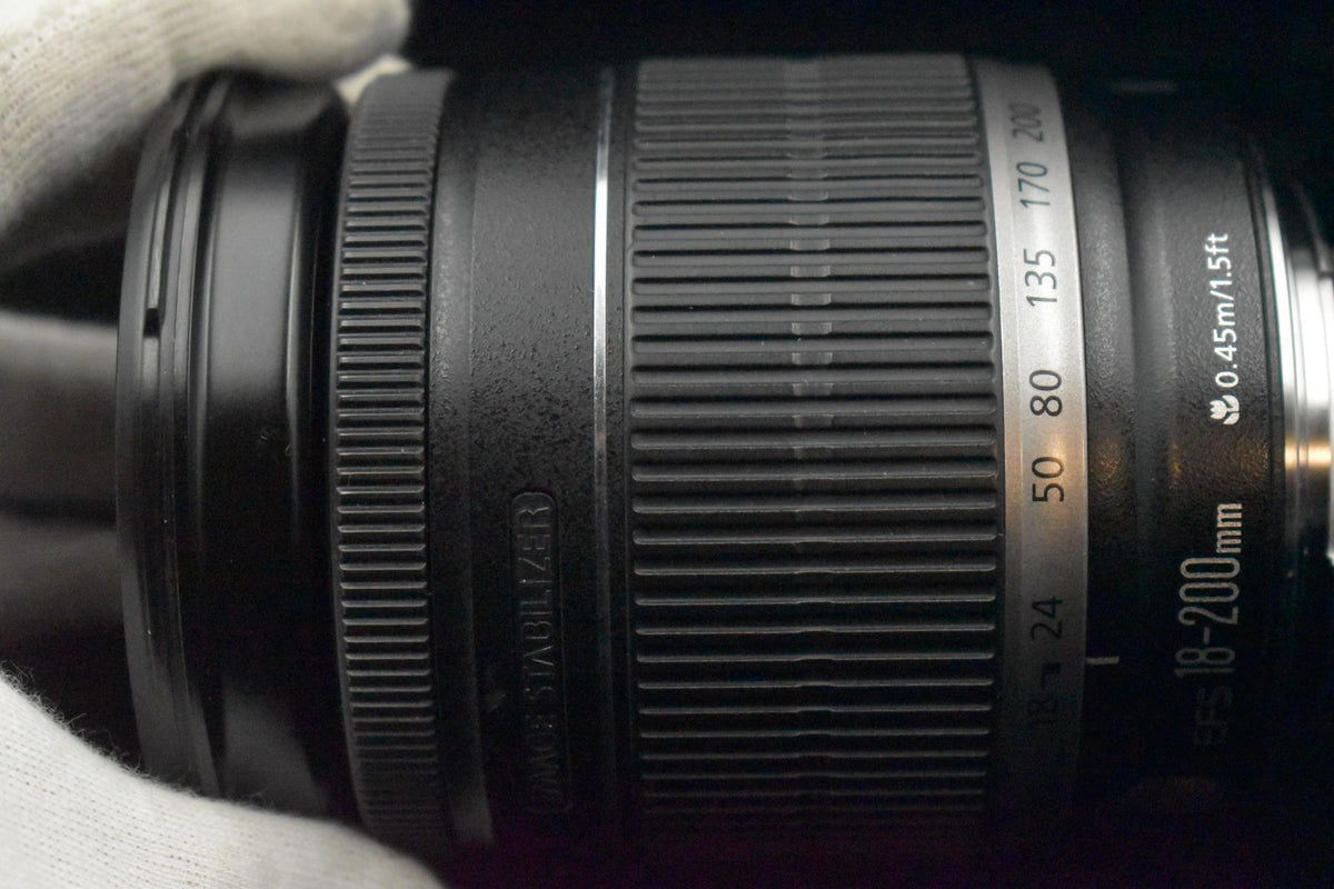Canon EF-S 18-200mm f/3.5-5.6 IS Wide Angle Zoom AF Lens 10542 US STOCK