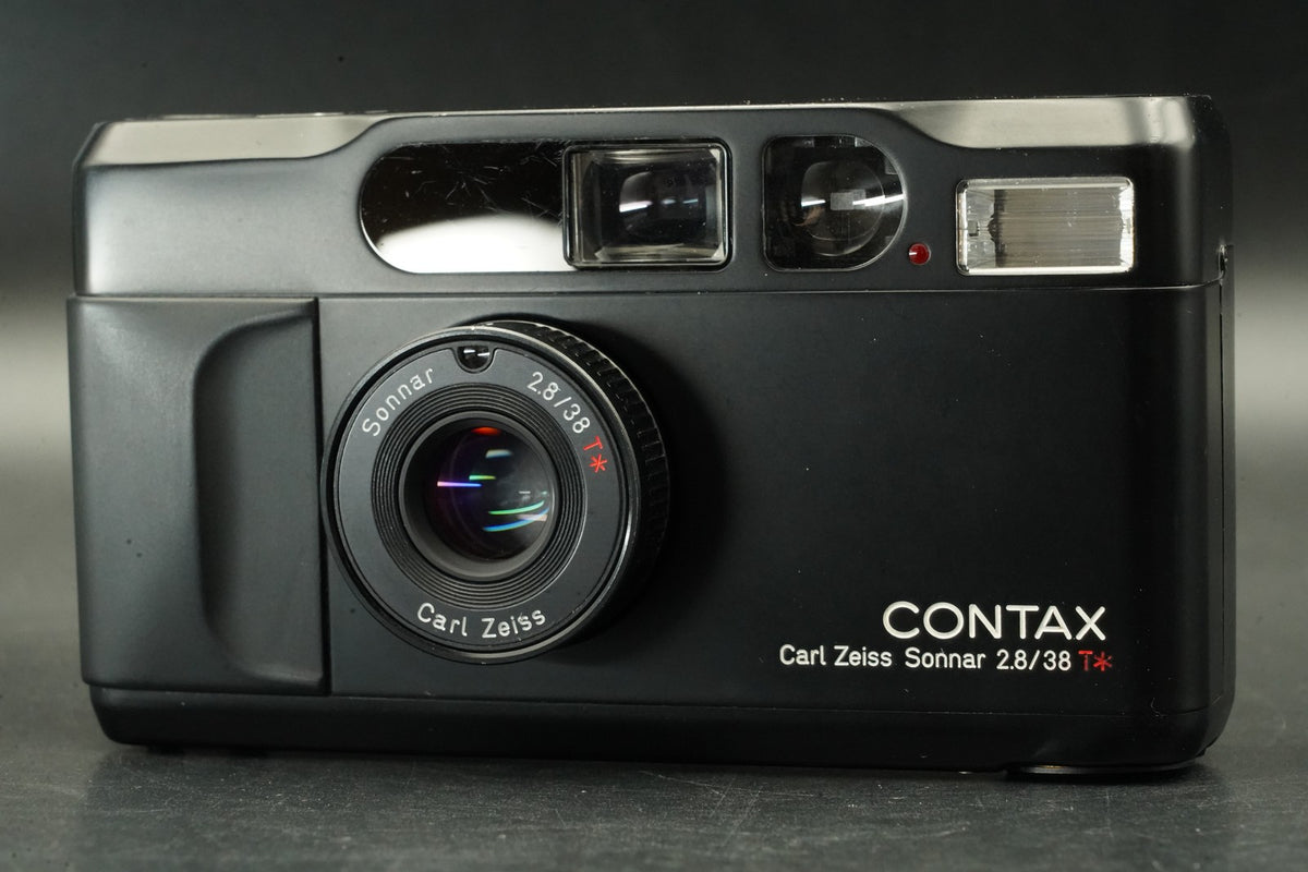 Contax T2 Titan Black 35mm Point & Shoot Film Camera #12166