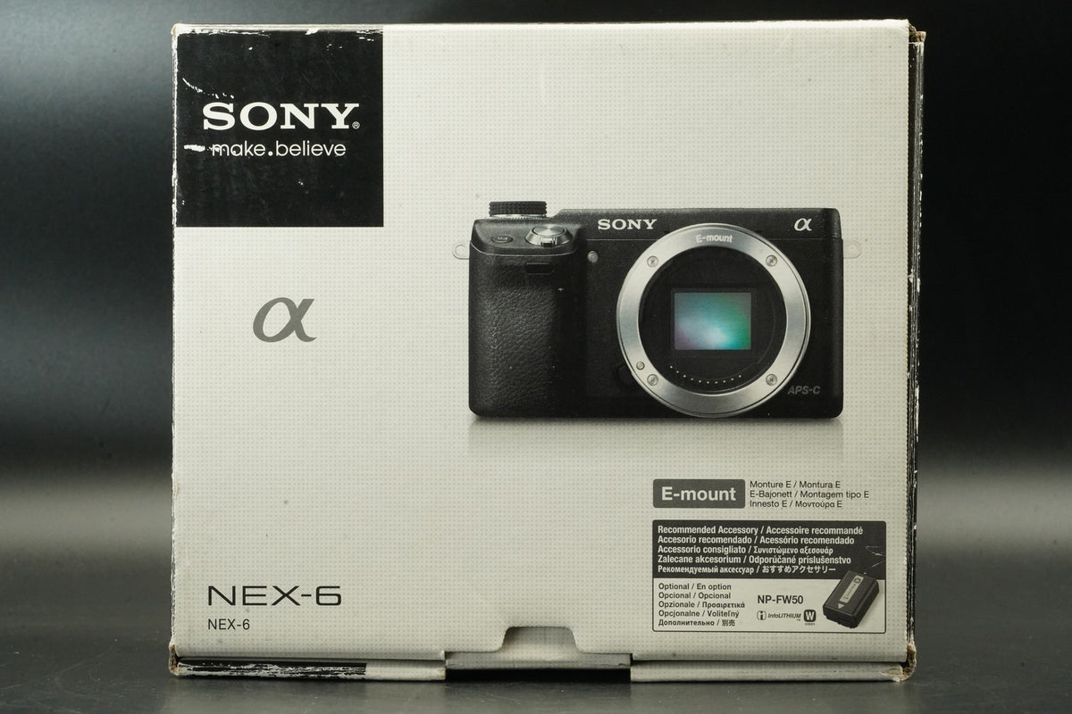 Sony α NEX-6 Digital Camera w/ 16-50mm PZ Lens ENGLISH OK -4657 cut- #12454