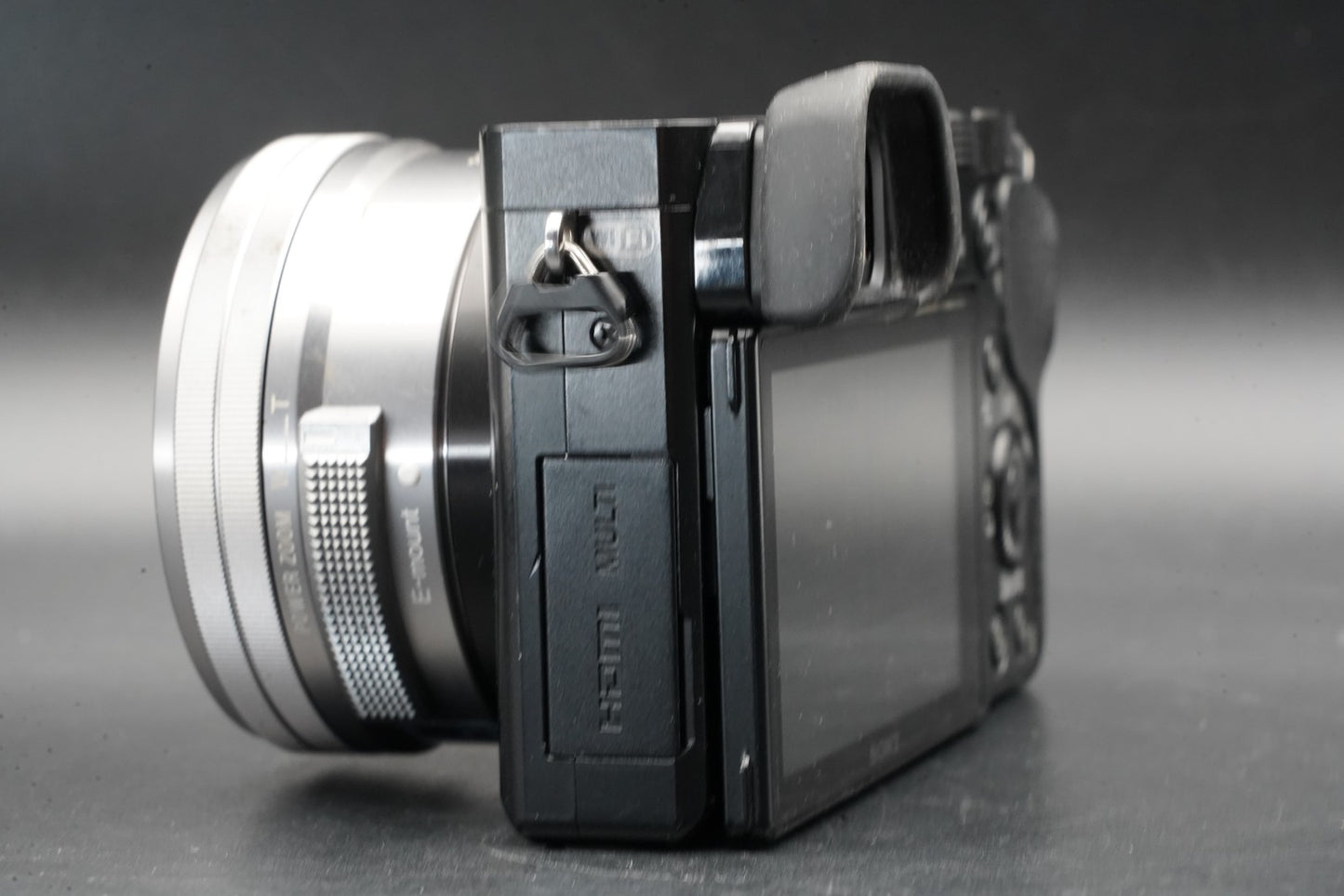 Sony alpha a6000 Digital Mirrorless Camera with Lens Black -17389 cuts- #11202