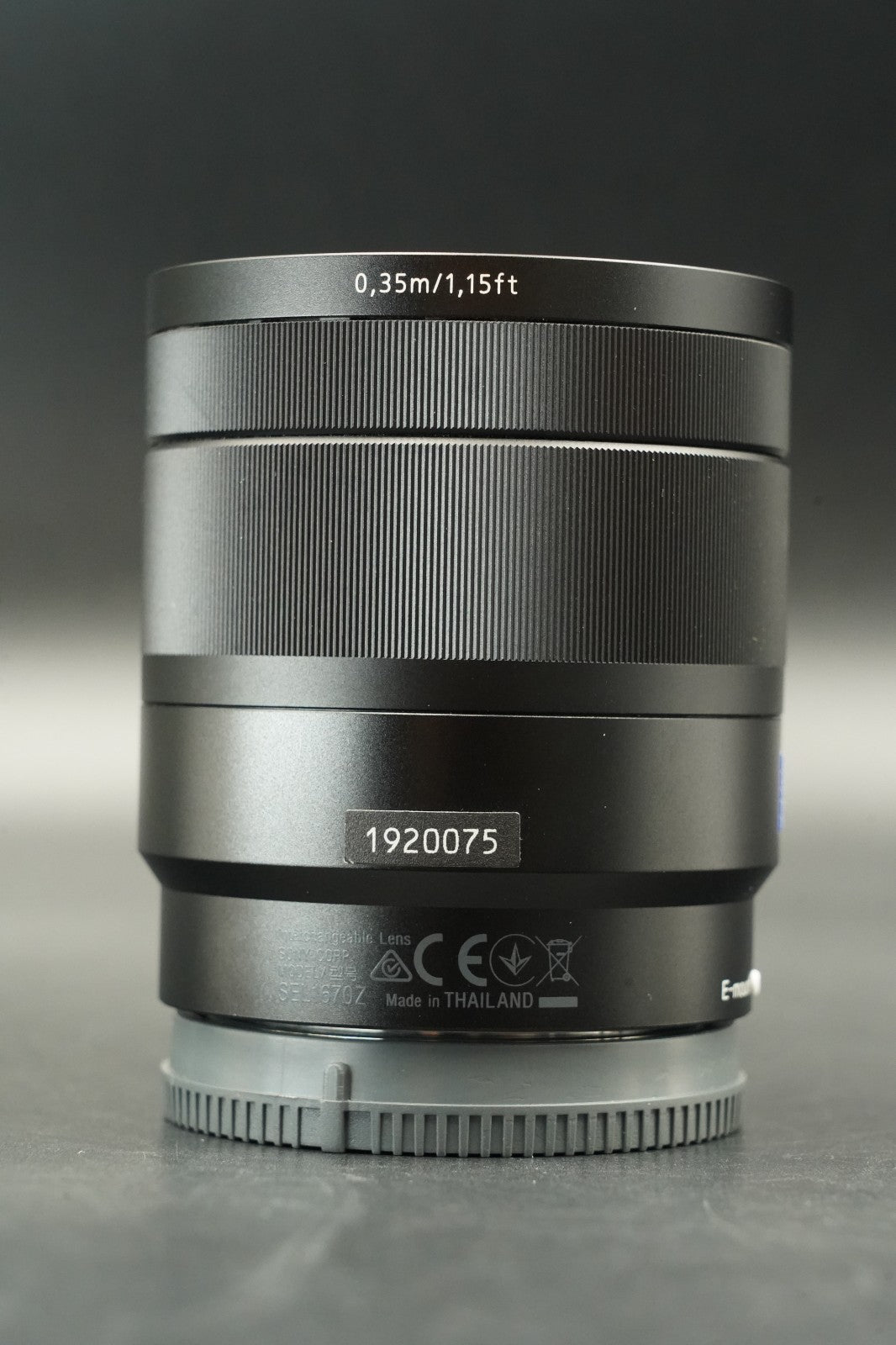 Sony Vario-Tessar T* E 16-70mm F/4 ZA OSS SEL1670Z (APS-C / Sony E) #12130