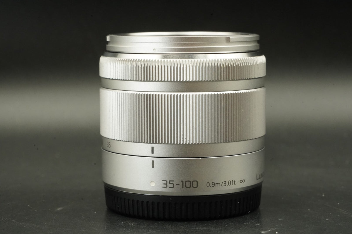 Panasonic DC-GF10 w/ 12-32mm + 35-100mm Lens White LUMIX Camera #12672