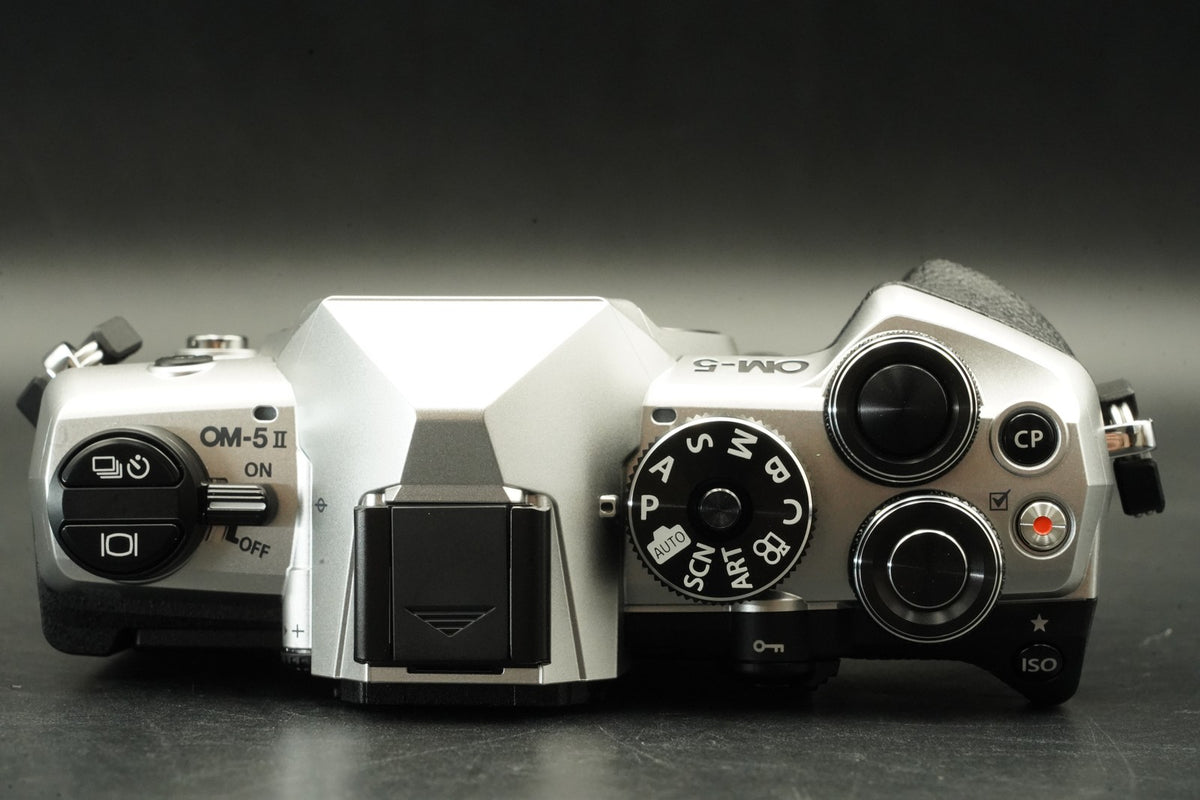 OM SYSTEM OM-5 Mirrorless Camera Silver JAPANESE ONLY -460 cut- #12388